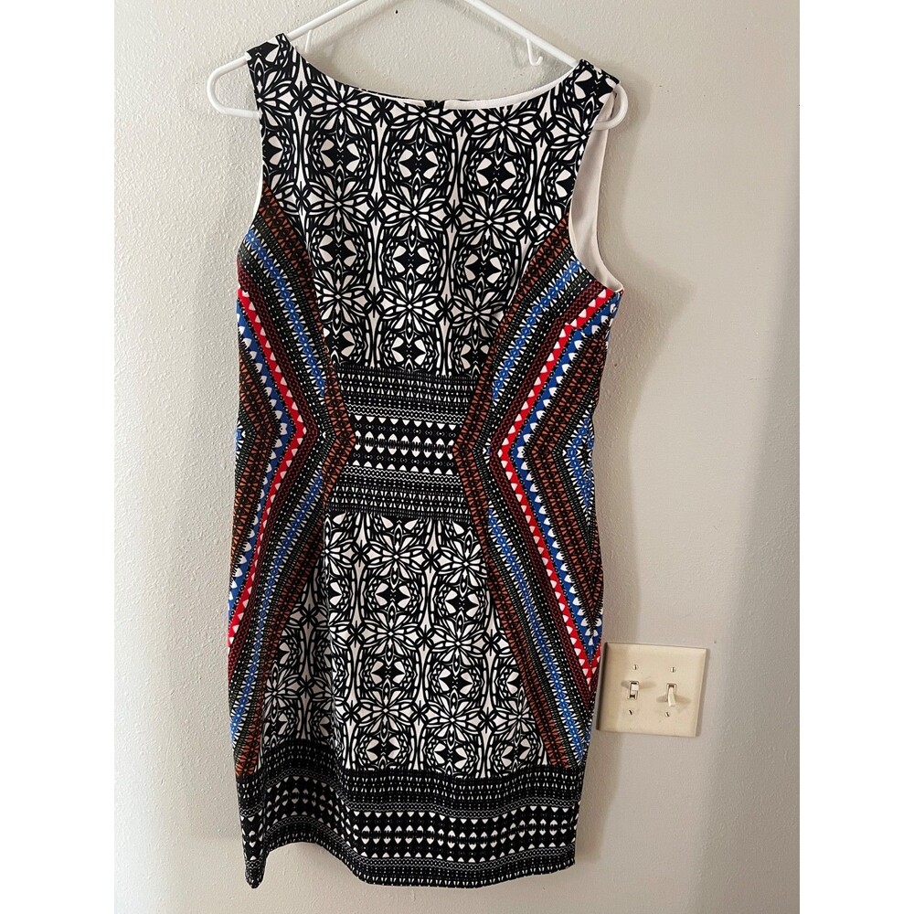 London Times Womens Dress Size 10 Aline Abstract Dress Spring